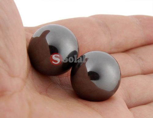 2Pcs of 18/20/25/30 mm Magnetic Round Ball Neodymium Hematite Singing Magnet Toy