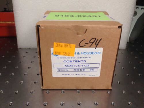 NEW Gooch and Housego / Quantronix Q-Switch Module I-QS068-3C4G-5-QX5 YAG Laser