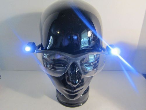 3m light vision-2 led lights safety glasses w +2.50 readers clear 11479 protect for sale