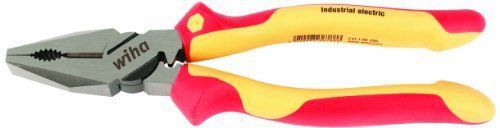 Wiha 32917 9-Inch Insulated Industrial Linemans Pliers