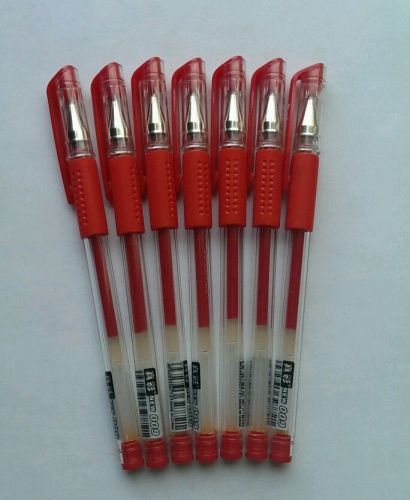 Red ballpoint 7pcs