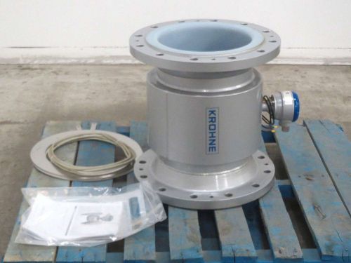 NEW KROHNE OPTIFLUX 4000F ELECTROMAGNETIC SENSOR 12 IN TEFLON FLOW METER B486352