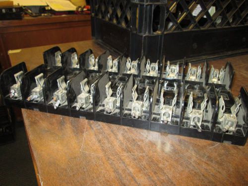 Gould Shawmut Fuse Block 60308 600V 30A 1P Lot of 9 Used