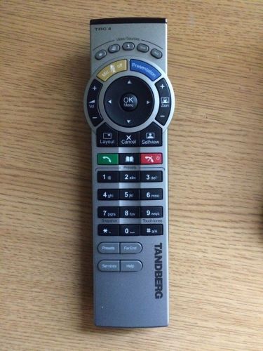 TANDBERG TRC4 VIDEO CONFERENCE REMOTE CONTROL TRC 4