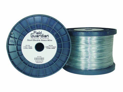 Field Guardian 17-Guage Galvanized Steel Wire  1/4 Miles