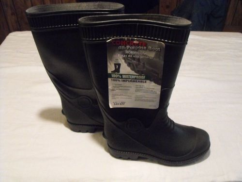 Mens size 7 rubber water proof concrete boots new w/tags for sale