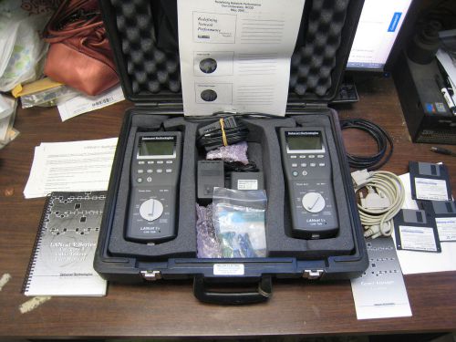 USED DATACOM TECHNOLOGIES LANCAT VX V 5 CABLE TESTER LINK TALK NETWOK CABLE