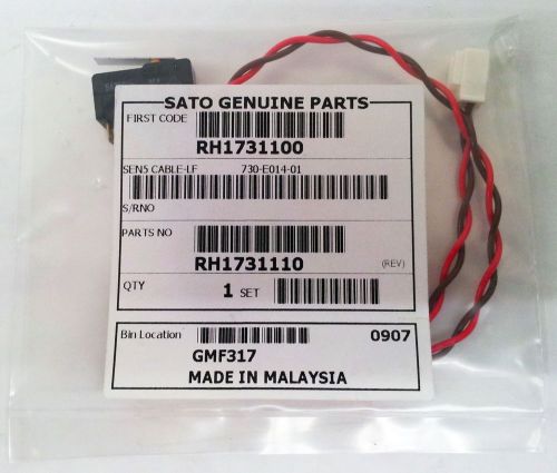 SATO SENSOR 5 CABLE-LF - PARTS NO RH1731100 - NEW OLD STOCK FACTORY SEAL.