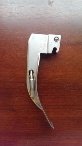 Welch allyn #69043 macintosh blade, size 3 for sale