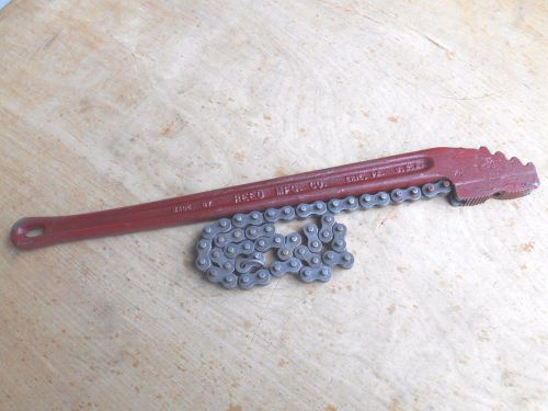 REED MFG. NO. WA24 , 3&#034; CHAIN PIPE WRENCH