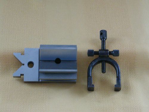 STARRETT #567 V-BLOCK AND CLAMP