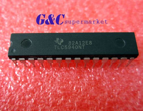 5PCS IC LED DRIVER PWM CONTROL 28-DIP TLC5940NT TLC5940 NEW GOOD QUALITY