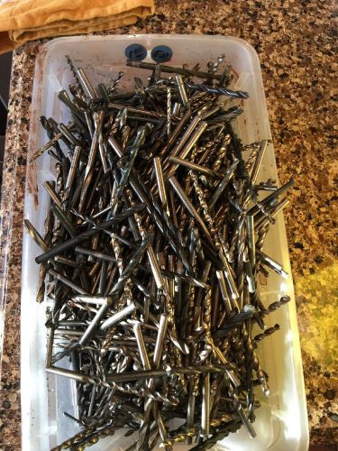 HUGE LOT MACHINIST DRILL BITS 13+ LBS MOST UNUSED