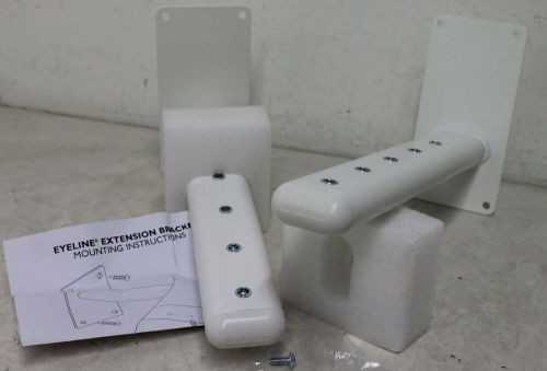 Bnib eyeline ebkt30 extension wall mount projector screen brackets white for sale