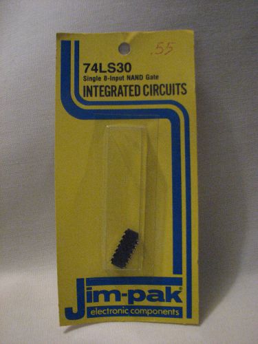 74LS30 Integrated Circuit Single 8-Input NAND Gate  Jim-Pak