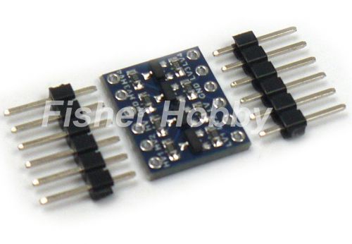 2PCS 4 Channel IIC I2C Logic Level Converter Bi-Directional Module 5V to 3.3V