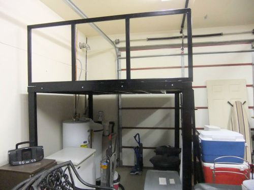 PLATFORM, LOFT, BUNKBED, STORAGE, PALLET RACK, POWDER COATED, STEEL