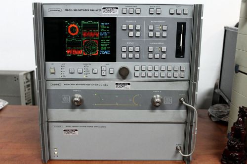 VNA ? WILTRON 360 ? 0.04-20GHz VECTOR NETWORK ANALYZER SYSTEM ? TESTED WORKING