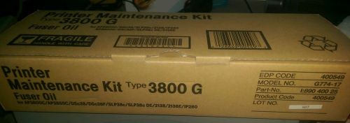 Printer Maintenance Kit Type 3800 G- Fuser Oil