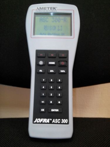 AMETEK JOFRA ASC300 MULTI SIGNAL PROCESS CALIBRATOR