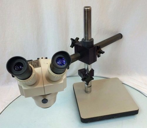 Nikon SMZ-1 Stereoscopic Binocular Microscope with boom stand and Nikon 10X/21