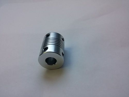 Flexible 1/4&#034; x 1/4&#034; Shaft Coupling CNC Stepper Motor Coupler