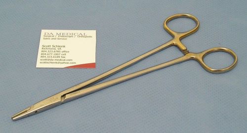 V  Mueller Mayo Hegar Needle Holder,  SU16062, Tungsten Carbide, German