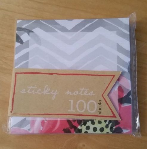 Target One Spot Watercolor Flowers Sticky Notes - PLANNER FILOFAX ERIN CONDREN