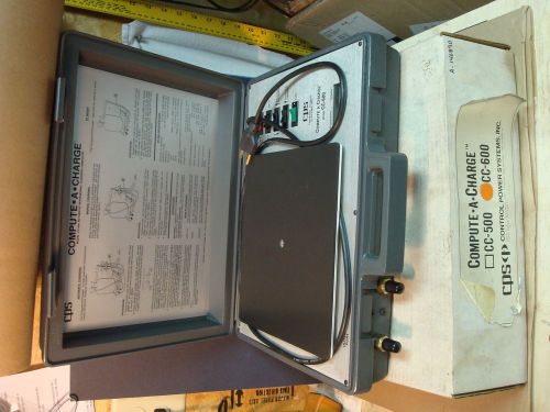 Vintage CPS Compute A Charge CC-600 Refrigeration Charge Scale