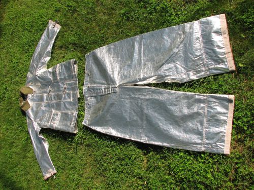 SUIT TROUSERS &amp; COAT, FIREMAN&#039;S ALUMINIZED, PROXIMITY by LITE INDUSTRIES, INC.