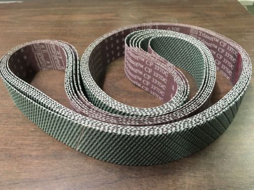 2&#034; x 72&#034; 3M 337DC Trizact Gator Aluminum Oxide Abrasive Belt (5pcs) You Pick