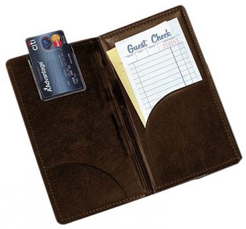 Tablecraft (59BR) Stamped Check Holder