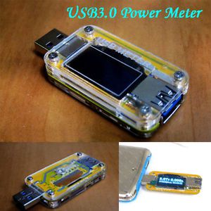USB 3.0 OLED Battery Doctor Charger Voltage Current Power Capacity Meter 10V 3S1