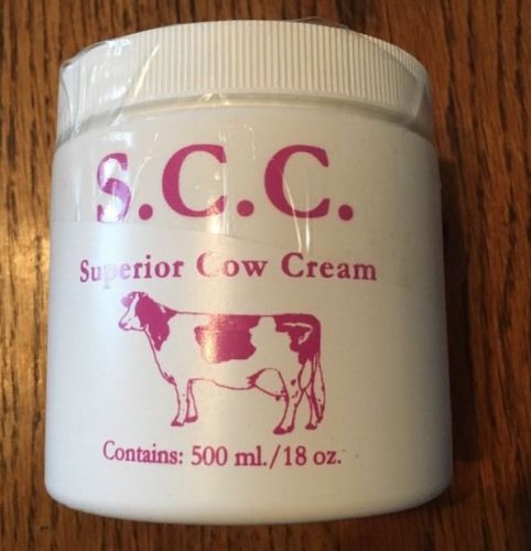 S.C.C. - SUPERIOR COW CREAM, ORGANIC, HELPS SWOLLEN UDDERS,CONTAINS NATURAL OILS