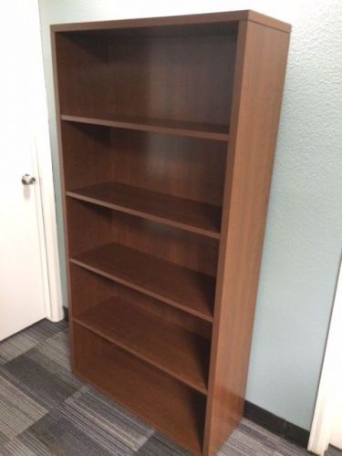 Espresso/Brown - 36&#034;W x 13&#034;L x 71&#034;H EXCELLENT CONDITION Heavy Duty Book Shelves