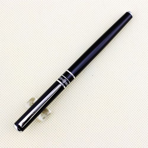 1Pcs Metal Black Fountain Pen 448 Calligraphy Pen for Students Writing HPP