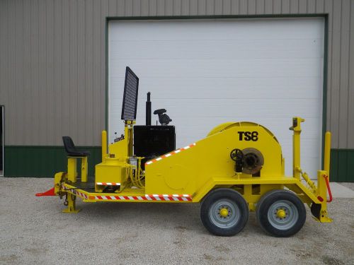 2000 TSE TD40AH Puller Tensioner Trailer Cable Puller John Deere Diesel