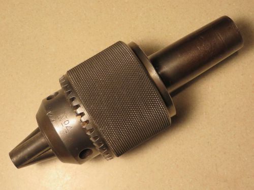 Jacobs No. 4 0 - 3/4&#034; Drill Chuck w/ Threaded Taper Arbor