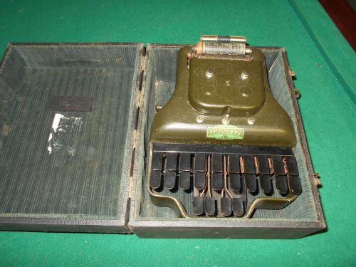 1918 Stenograph machine with original box in great shape!!!