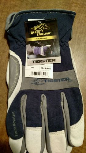 X-LARGE BLACK STALLION TIG GLOVES TIGSTER