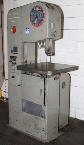 16&#034; Thrt 12&#034; H DoAll 1612-0 VERTICAL BAND SAW, Vari-Speed, Blade Welder, Tilt Tb