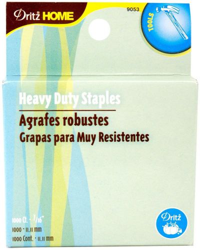 Dritz 9053 Heavy Duty Staple Refill 7/16-Inch 1000-Pack