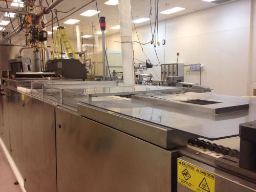 Imperial design choc molding line 1 shot/shell molding incl 2 tempering machines for sale