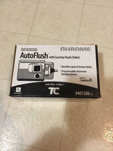 Rubbermaid TC 401206a Polished Chrome Sidemount Coyne &amp; Delany Flushboy Valves