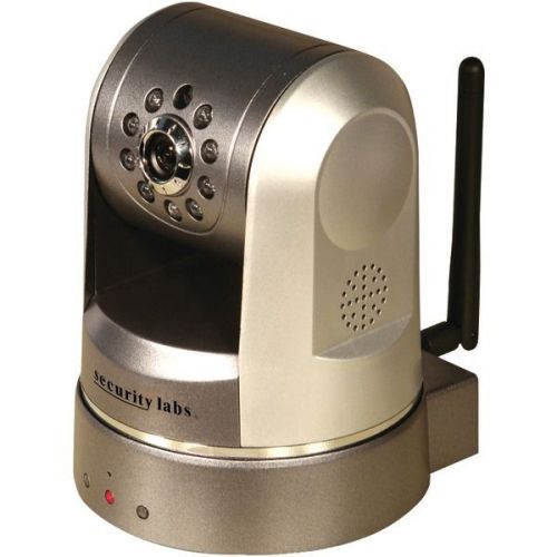 SECURITY LABS SLW-163 Wireless Motorized Pan &amp; Tilt IP Camera