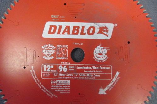 DIABLO 12&#034; 96 TEETH D1296L  14021231-12/14 SAW BLADE FOR LAMINATES