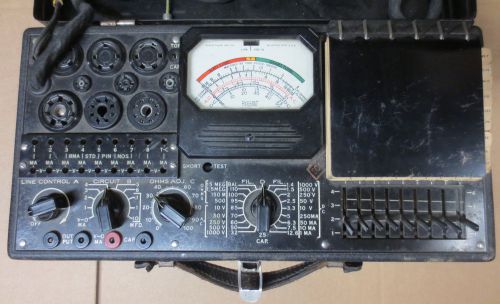 1945 VINTAGE SIGNAL CORPS Triplett model 1183, Test Set I-56 TUBE TESTER I-177