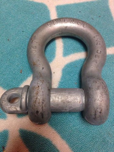 Shackle chicago 12 ton 1 1/4 screw for sale