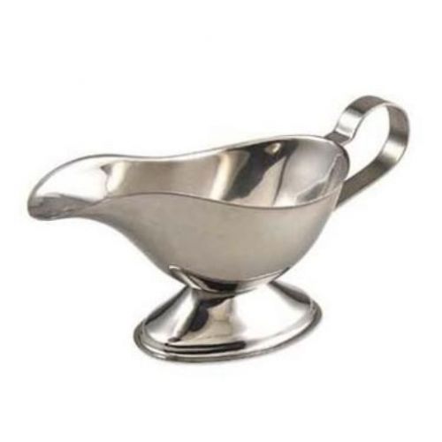 Browne 1108 8 oz Stainless Steel Gravy Boat