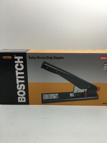 Bostitch Antimicrobial 215 Sheet Extra Heavy Duty Stapler, Black (00540)